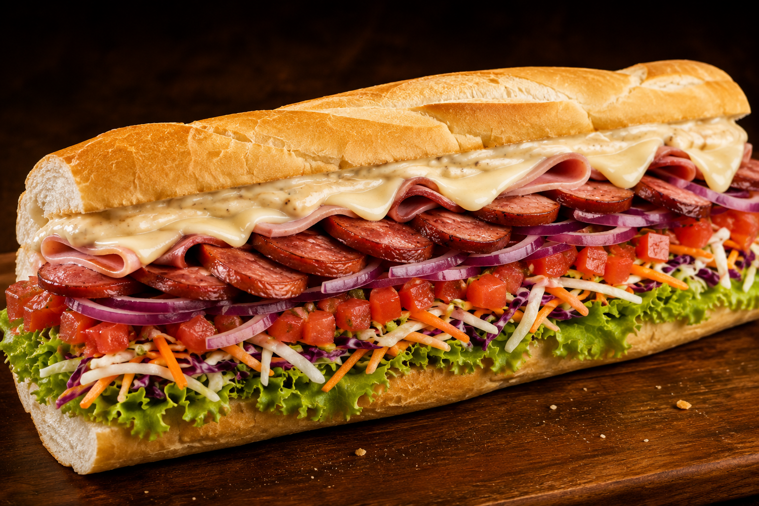 Baguete Calabresa Supreme