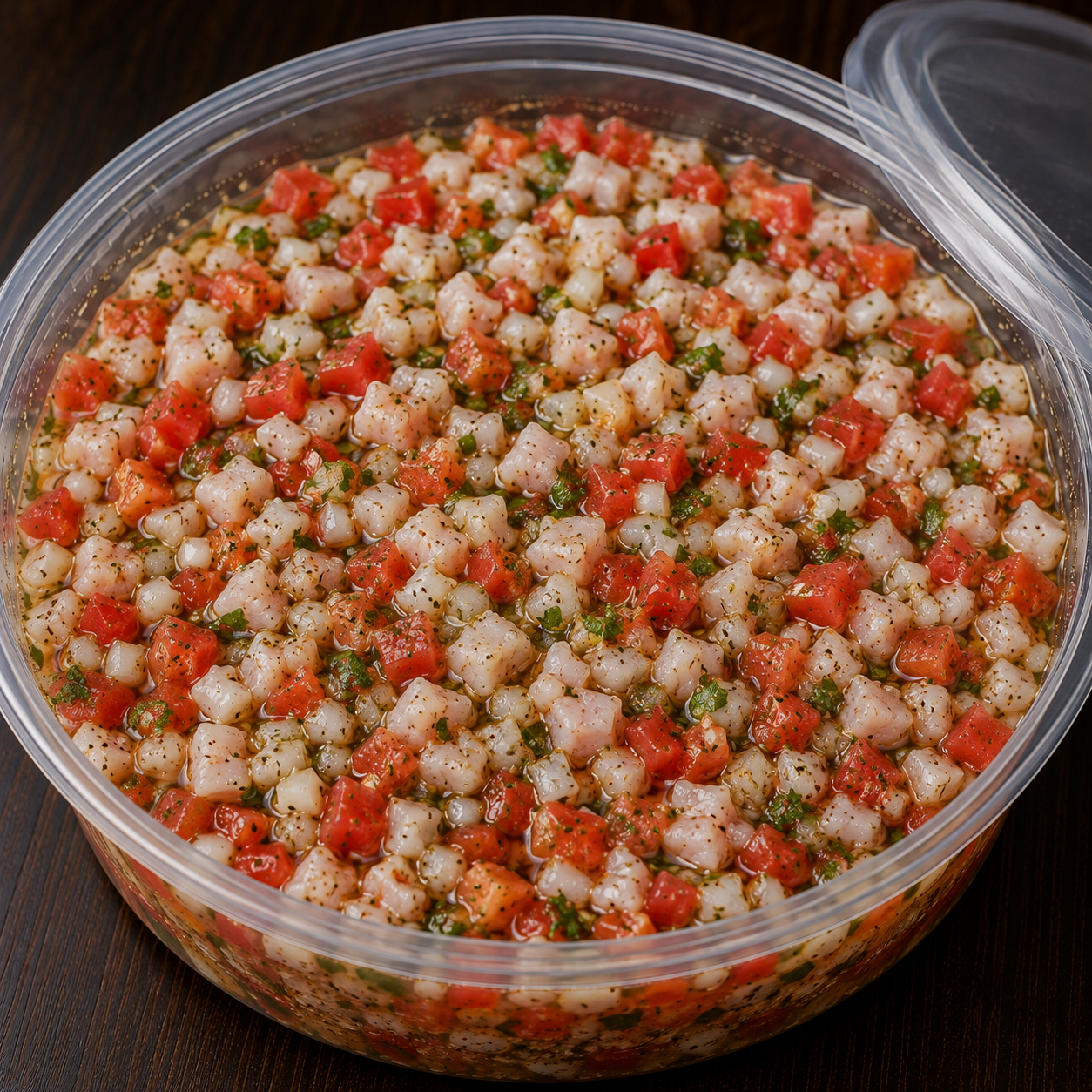 Ceviche de tilapia
